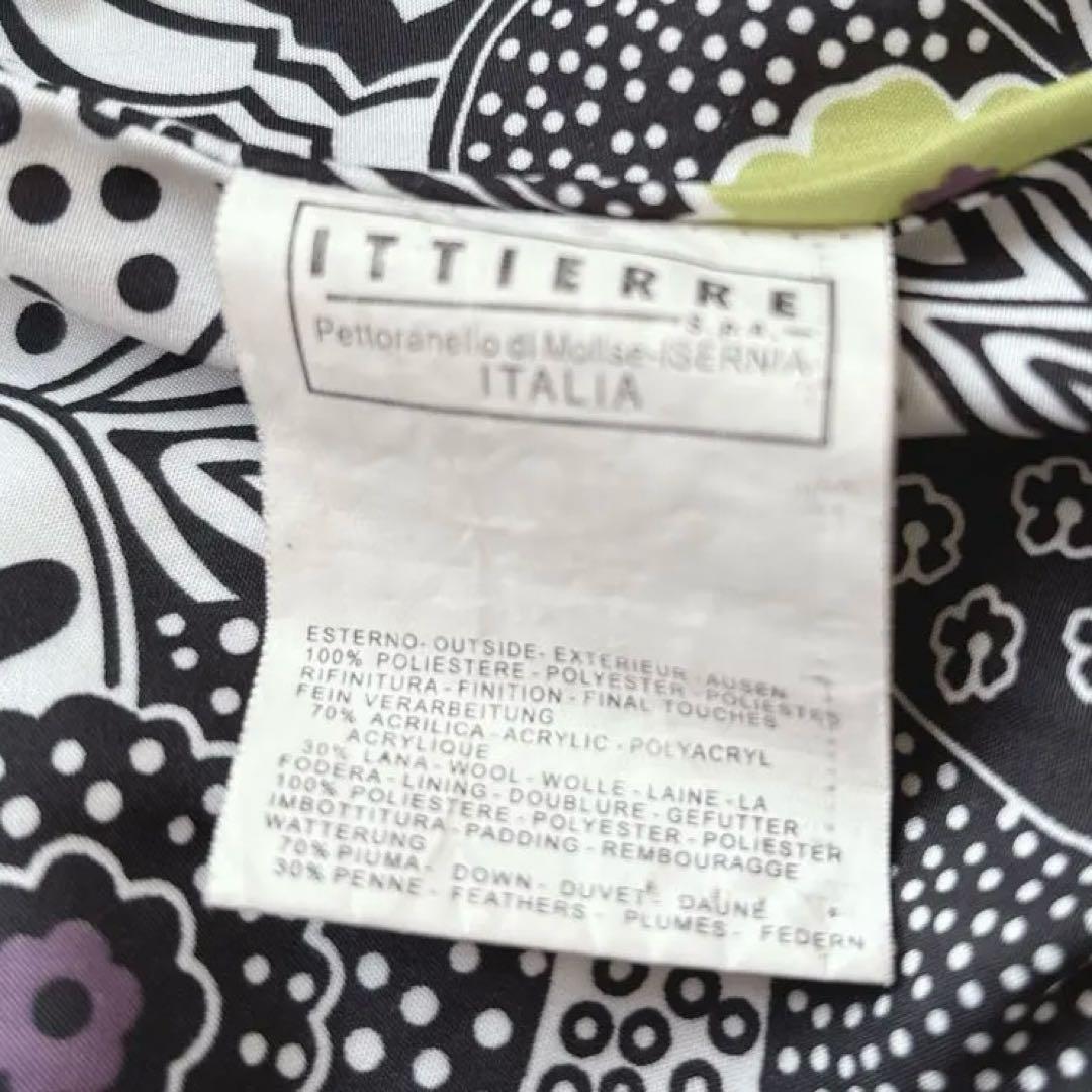 ✨希少✨ミッソーニ 総柄 ダウンショート コート ブラック XL