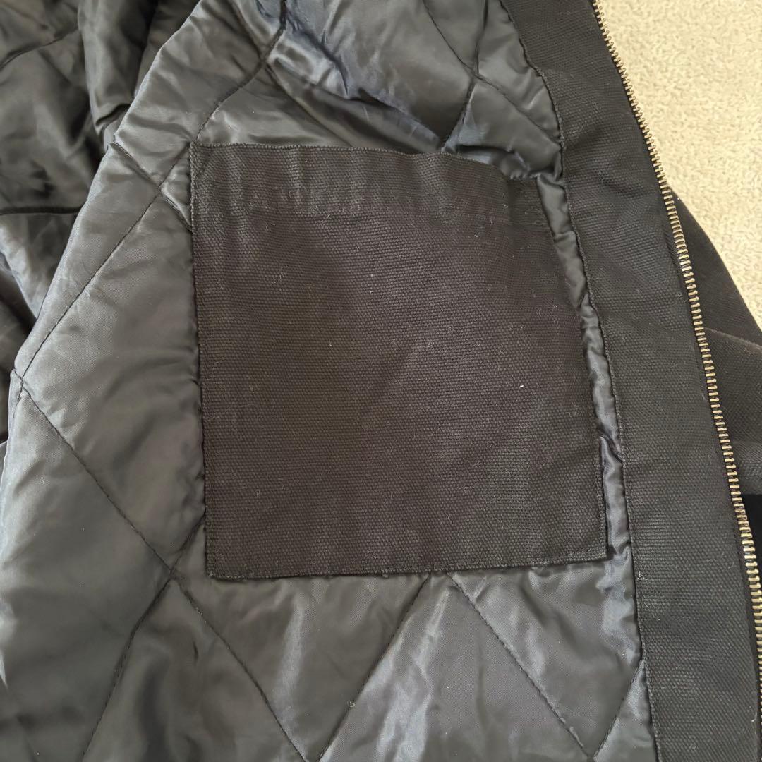 ダックパーカー DUCK PARKAフーディー hoodie BLACK 黒 M