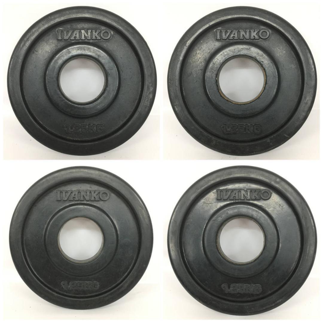 IVANKO イヴァンコ オリンピックラバー プレート計17.5㎏ 穴径50mm