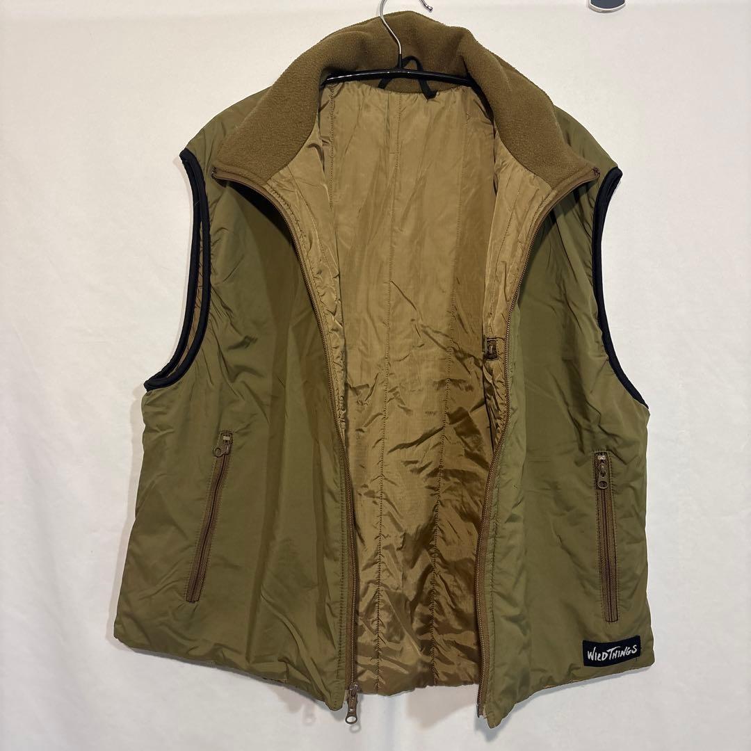WILD THINGS オリーブグリーン ベスト