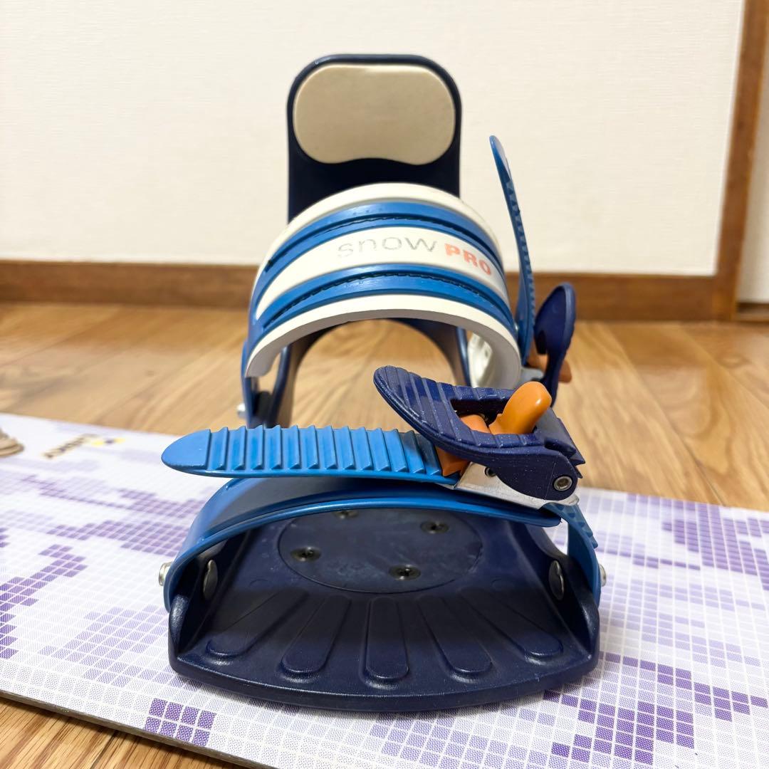 【2点セット】キッズスノーボード LISKY 120㎝  PRO バイン