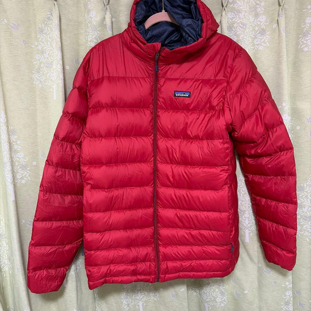 patagonia ダウンジャケット L レッド