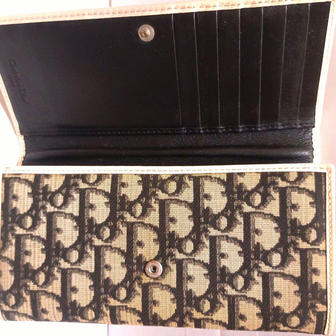 【お値下げ】【内装美品】クリスチャンディオール 長財布 PVC 1 総柄