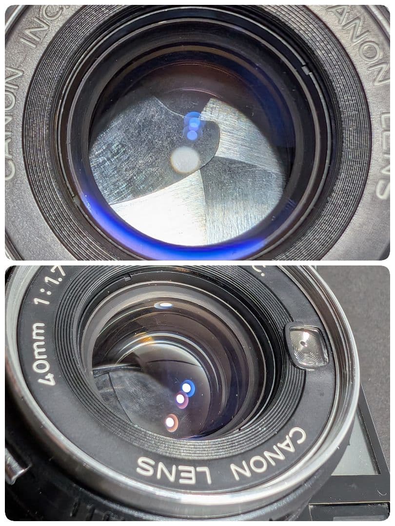 キャノン Canon Canonet GⅢ QL17 レンジファインダーカメラ