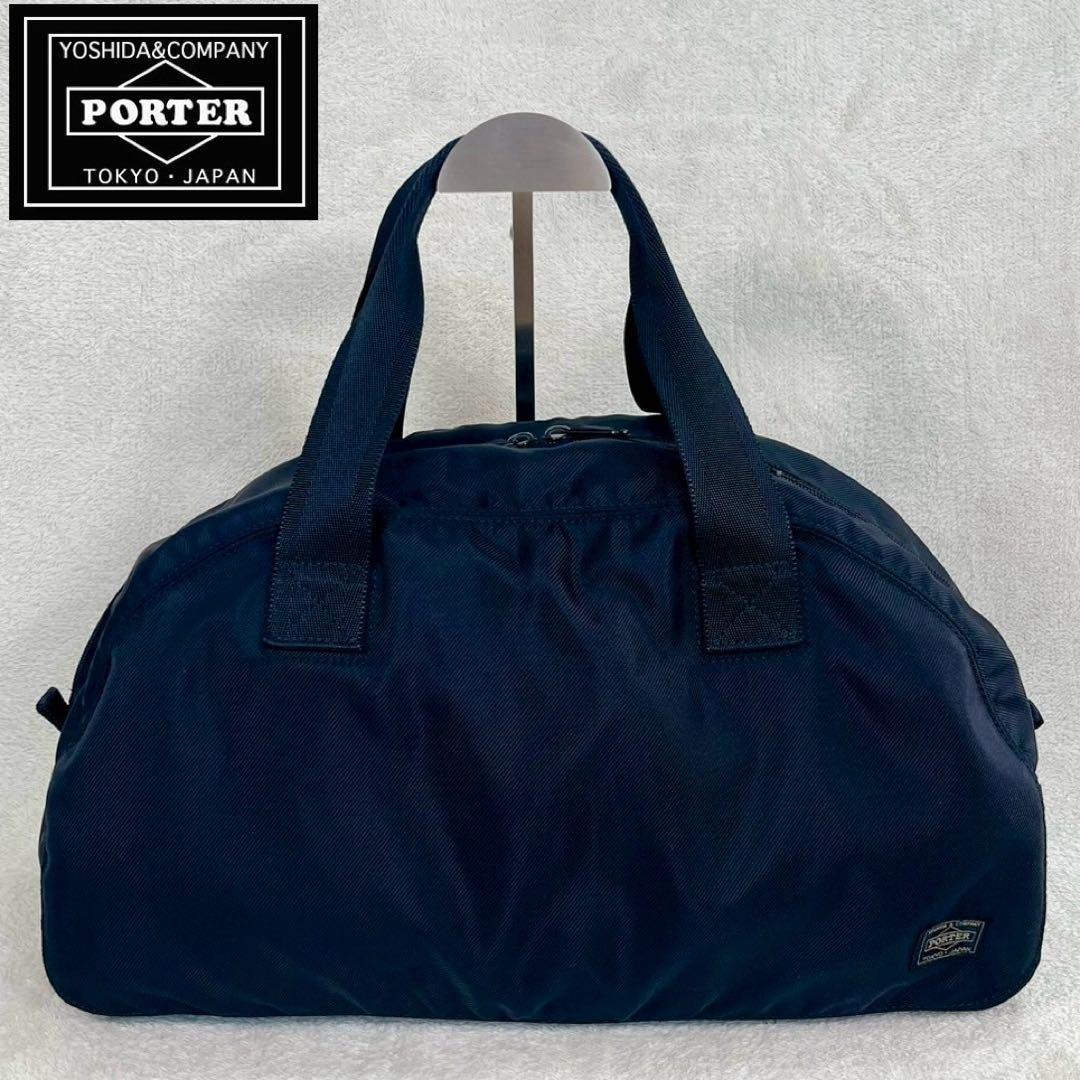 【極美品✨】PORTERポーター ROUND BOSTON BAG(L) A4可