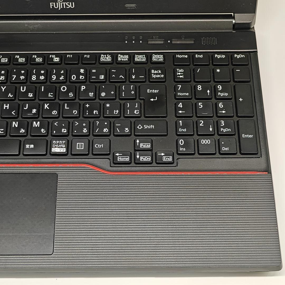 【富士通】A744 高性能i7 SSD480GB 16GB ブラック ノートPC