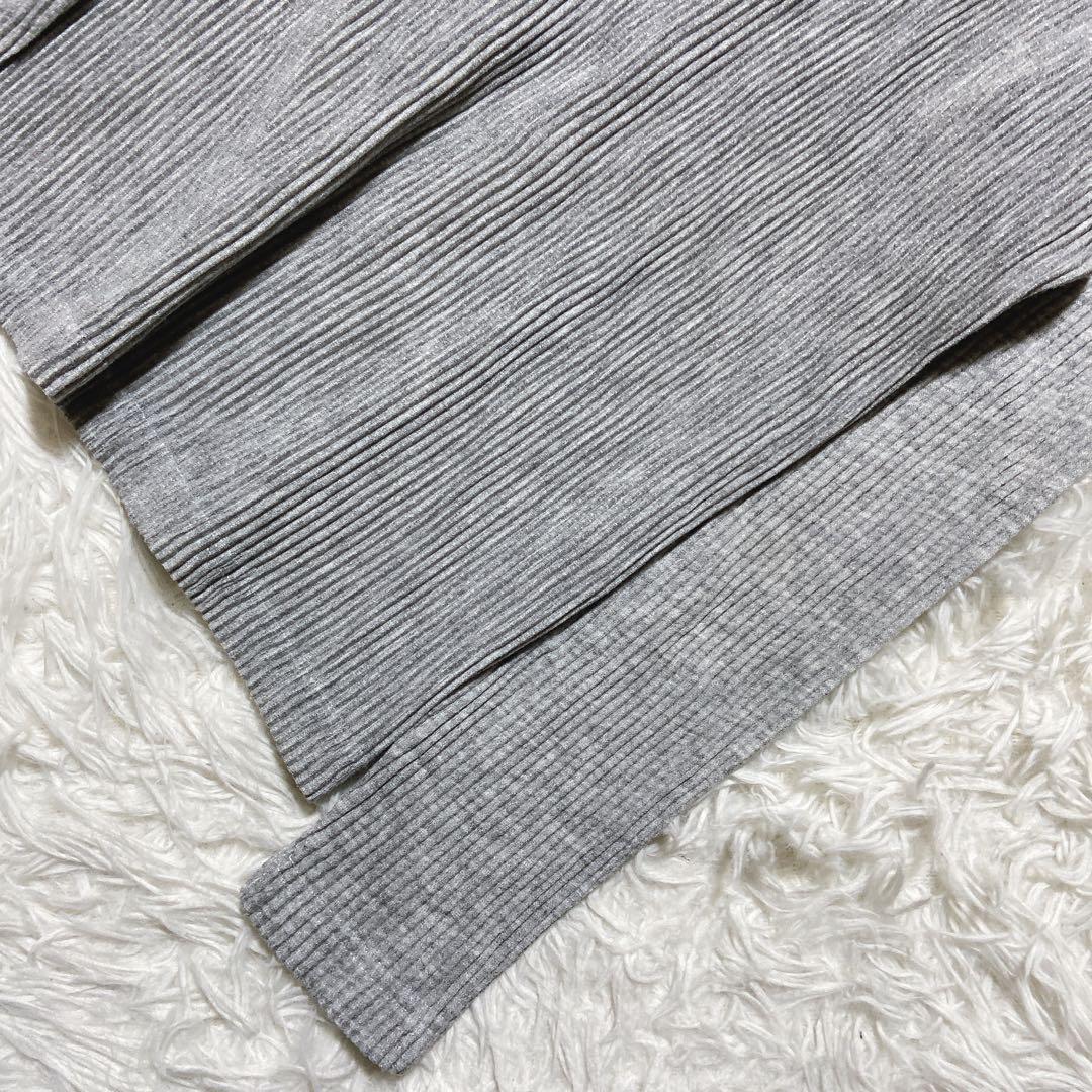 めー ⭐️イッセイミヤケ　モックネック　プリーツカットソー　ドメスティック