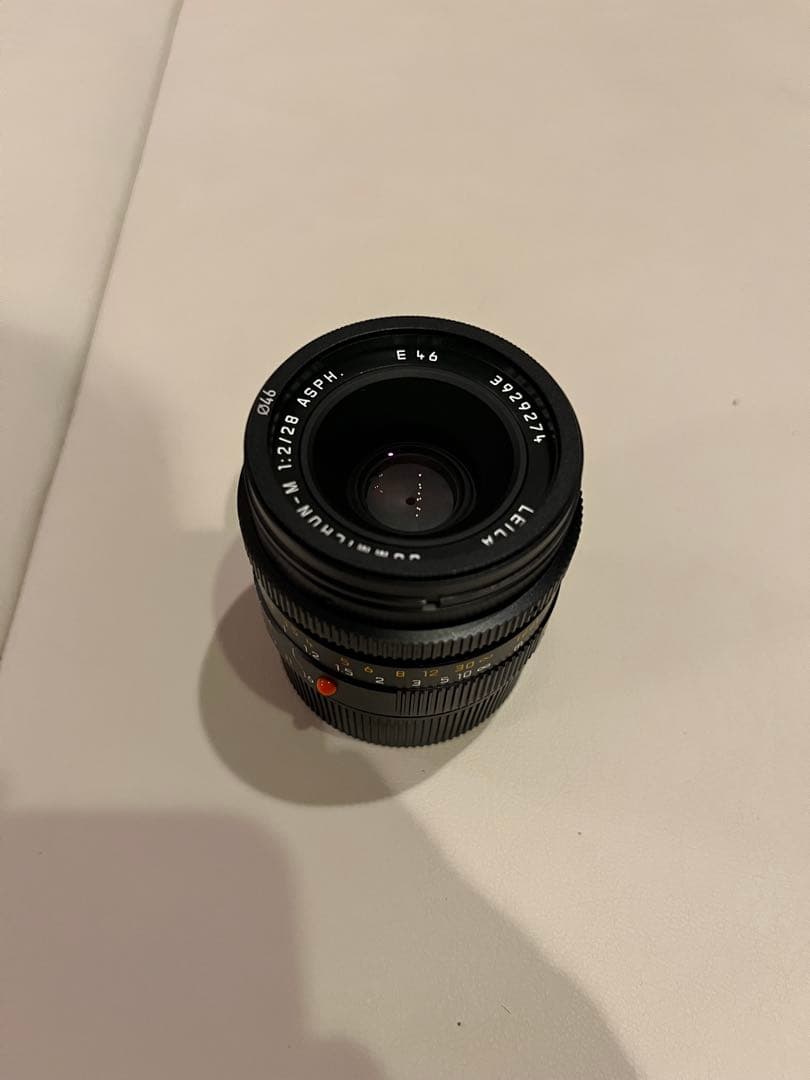 Leica summicron M 28mm f/2 ASPH +α