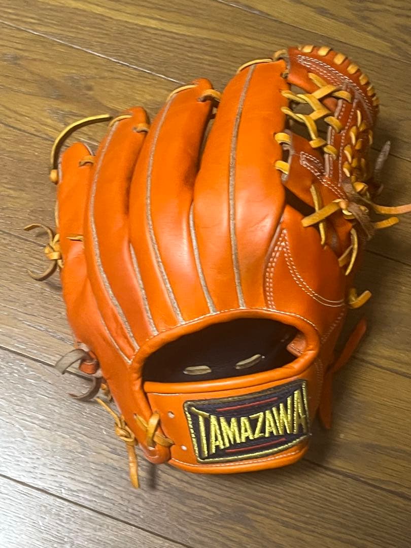 ア*メ様 玉澤 DELUXE FIELD TDXG-34 一般 軟式グローブ　内