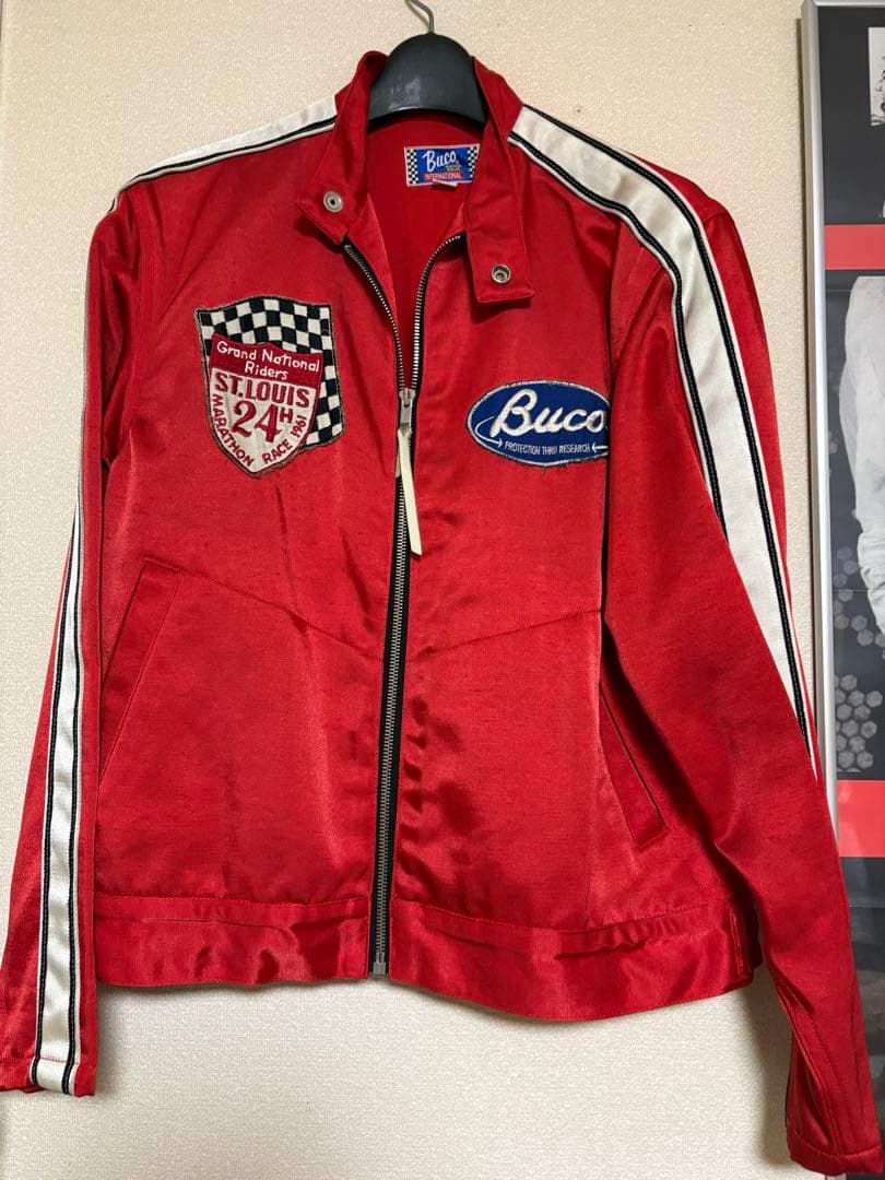 BUCO ブコ レーシングジャケット レッド赤 36WINNER JKT RED