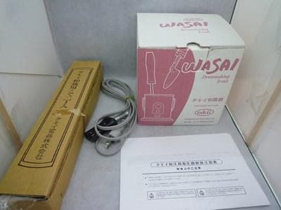 13日までお値引き中　タキイ　ランプ付　和裁コテ　鏝２本付　未使用保管品