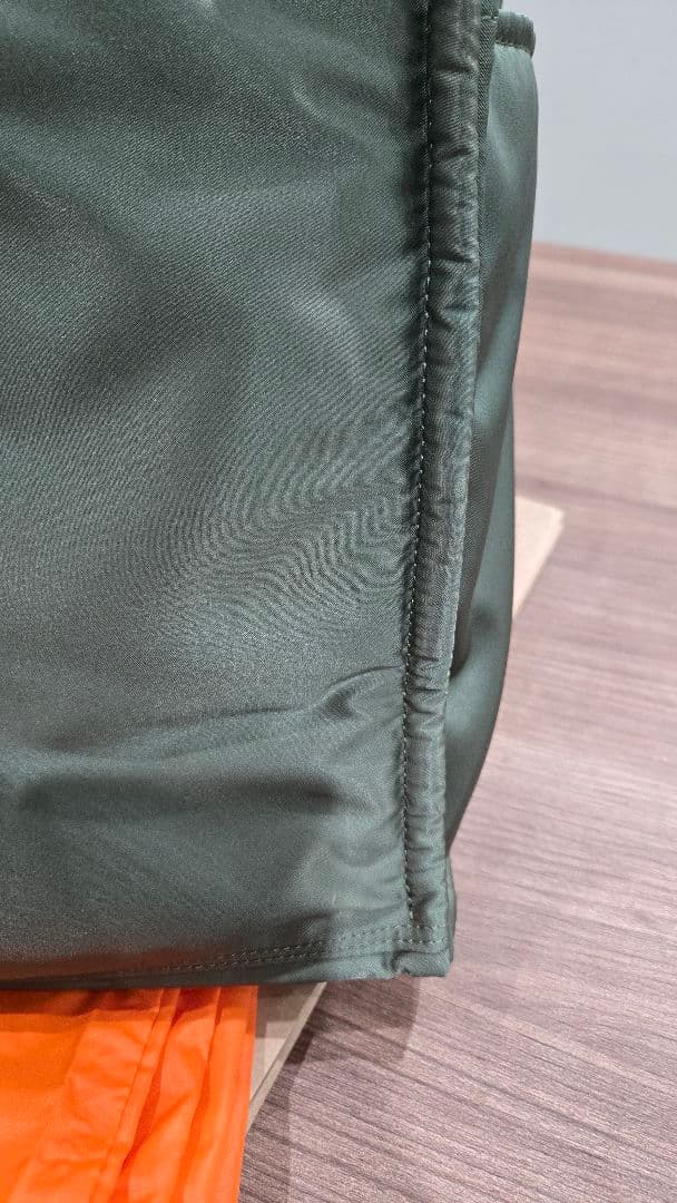 PORTER TANKER SQUARE TOTE BAG(L)セージグリーン