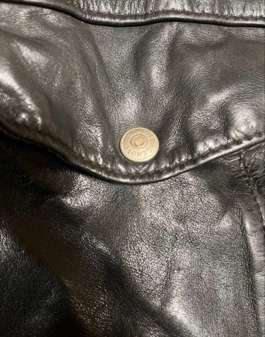 限定値下げショット　A2 レザージャケット　46 黒　ブラック　フライトジャケッ