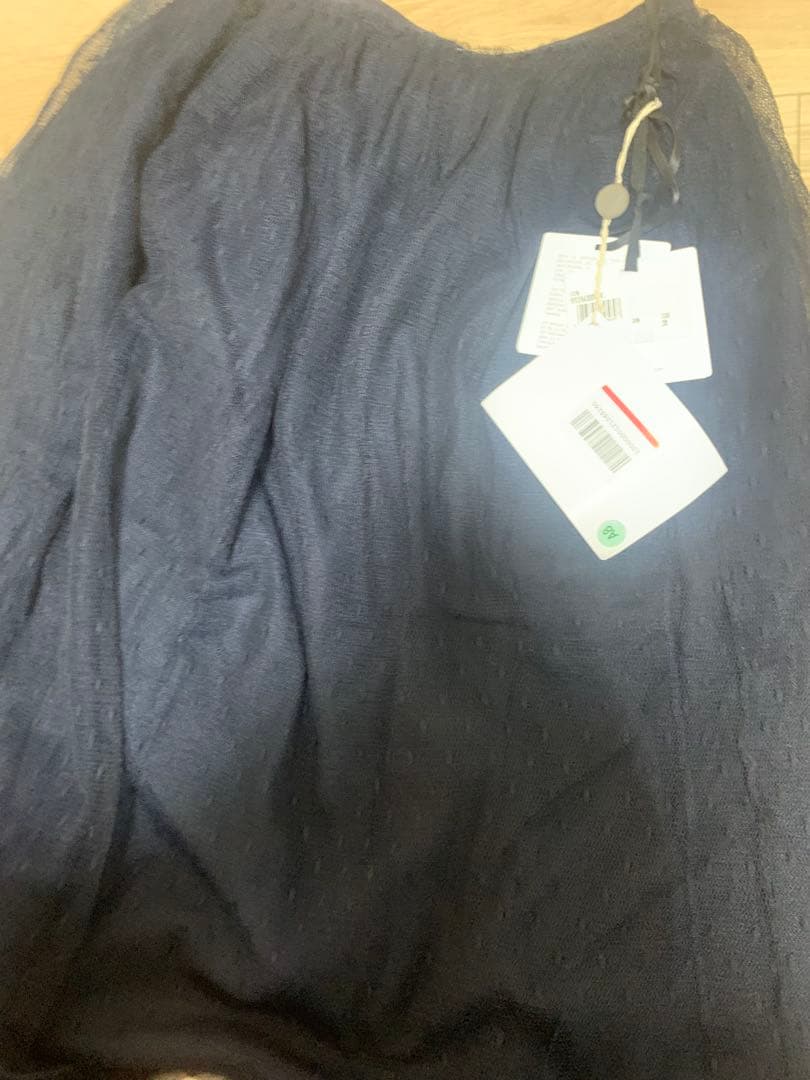 【新品未使用】レッドヴァレンティノ　ロング丈スカート・チュール・ドット