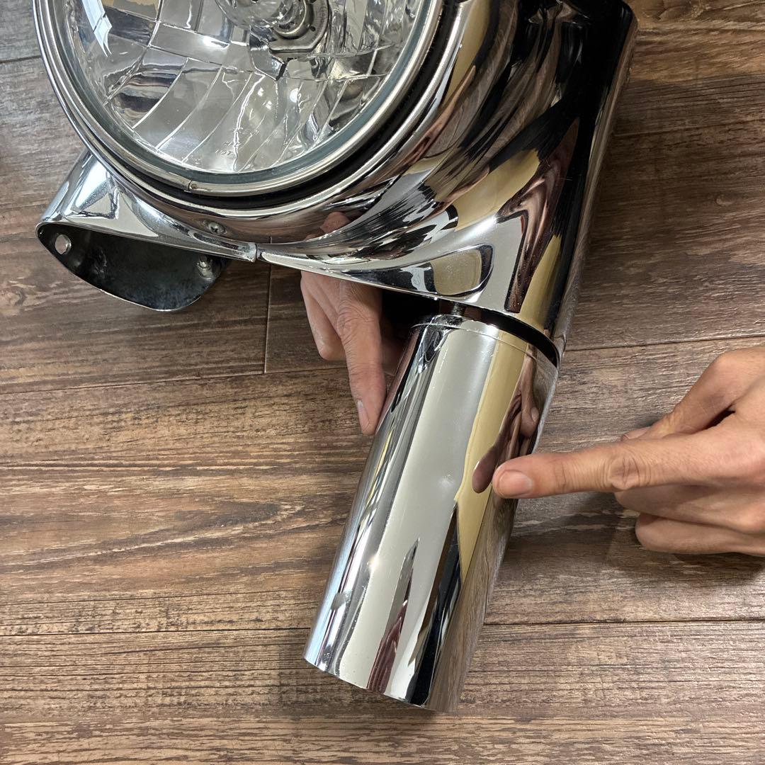 ハーレー　ヘッドライトナセル&スライダーカバー