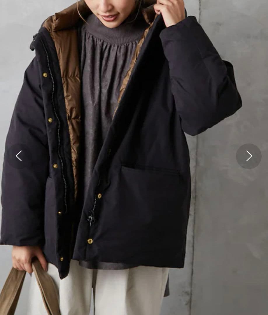 ★ PUAL CE CIN ★　ピュアルセシン　フレンチダック ダウンジャケット