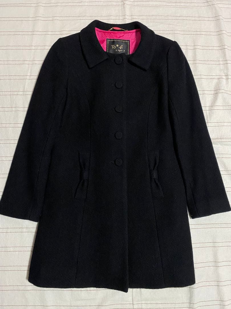 To b by agnes b.◆アニエスベー◆レディースステンカラーコート