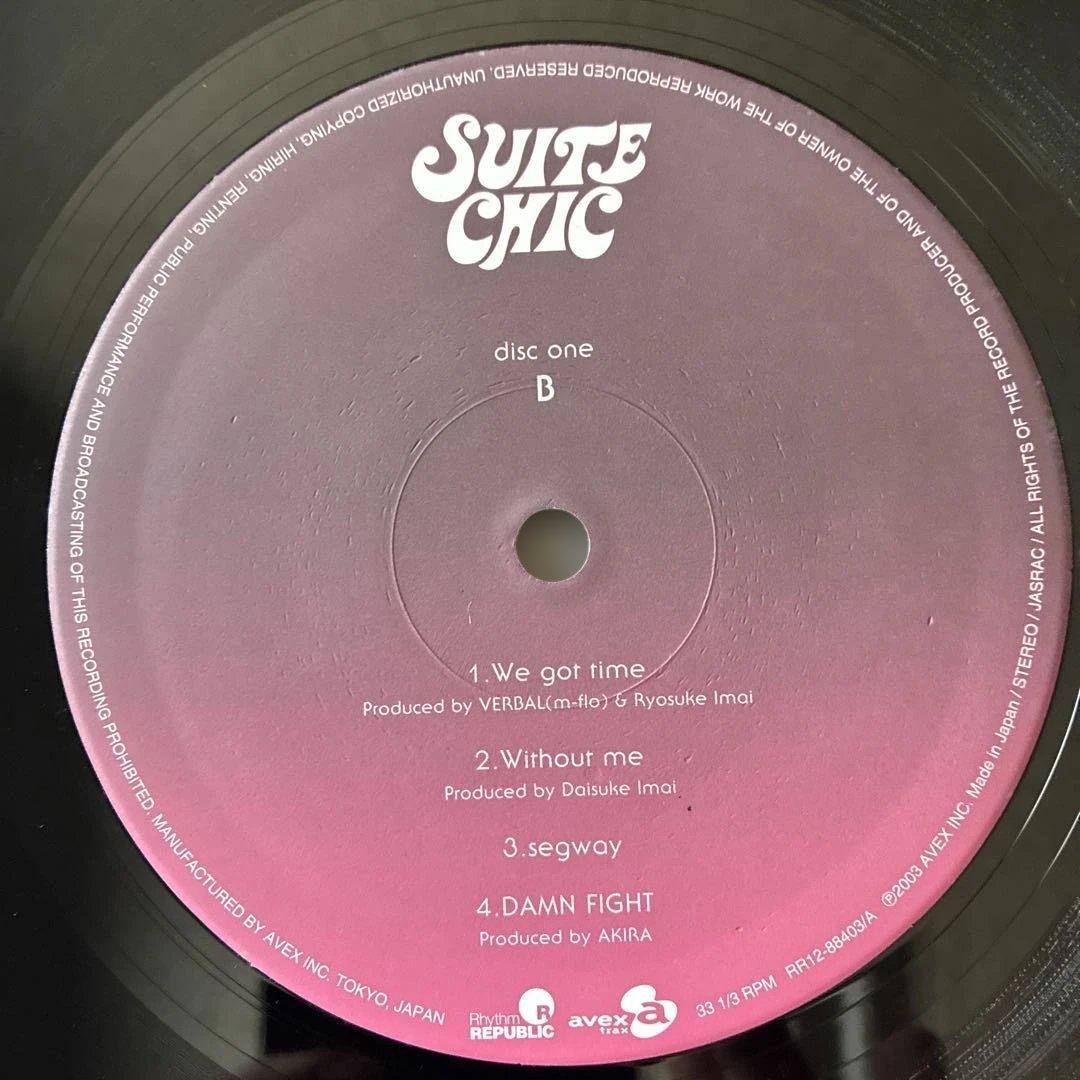 SUITE CHIC 安室奈美恵　レコード　2LP ジャケット左下凹みあり