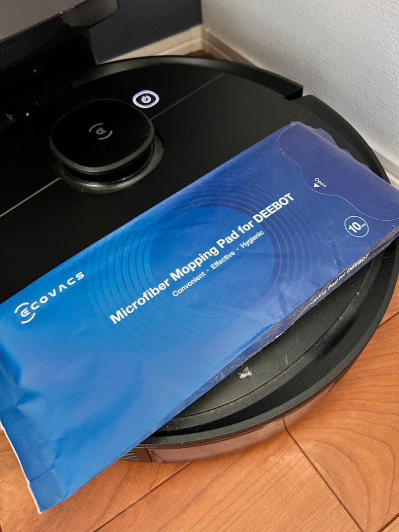 DEEBOT ロボット掃除機 自動ゴミ収集機能付き