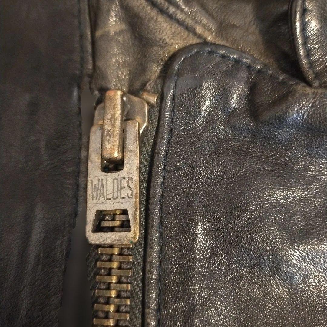 ヒステリックグラマー レザー ライダースジャケット　WALDES