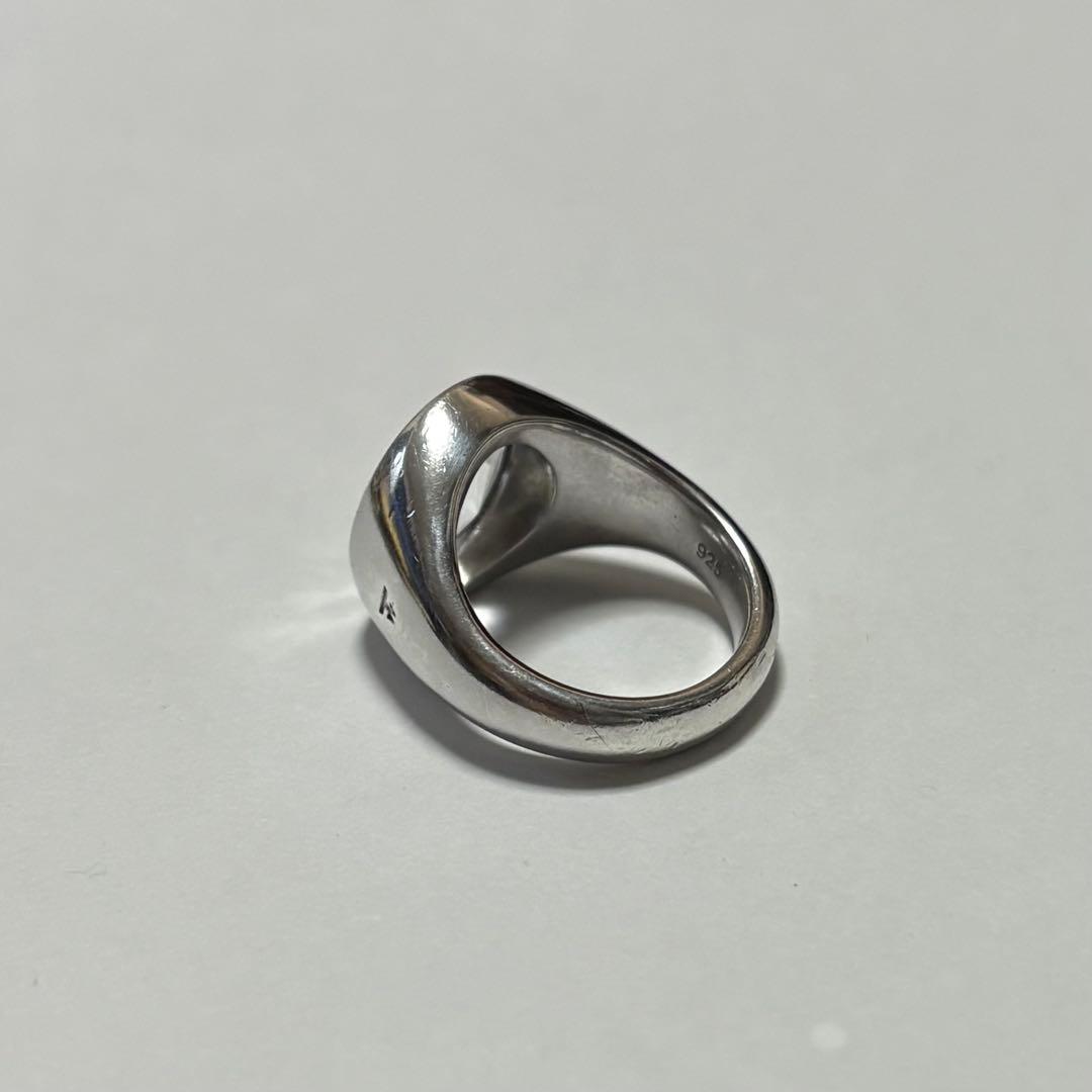 【レア・最安値】トムウッド　ドームリング　シグネットリング　クリスタル　46