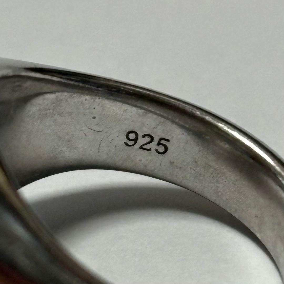 【レア・最安値】トムウッド　ドームリング　シグネットリング　クリスタル　46