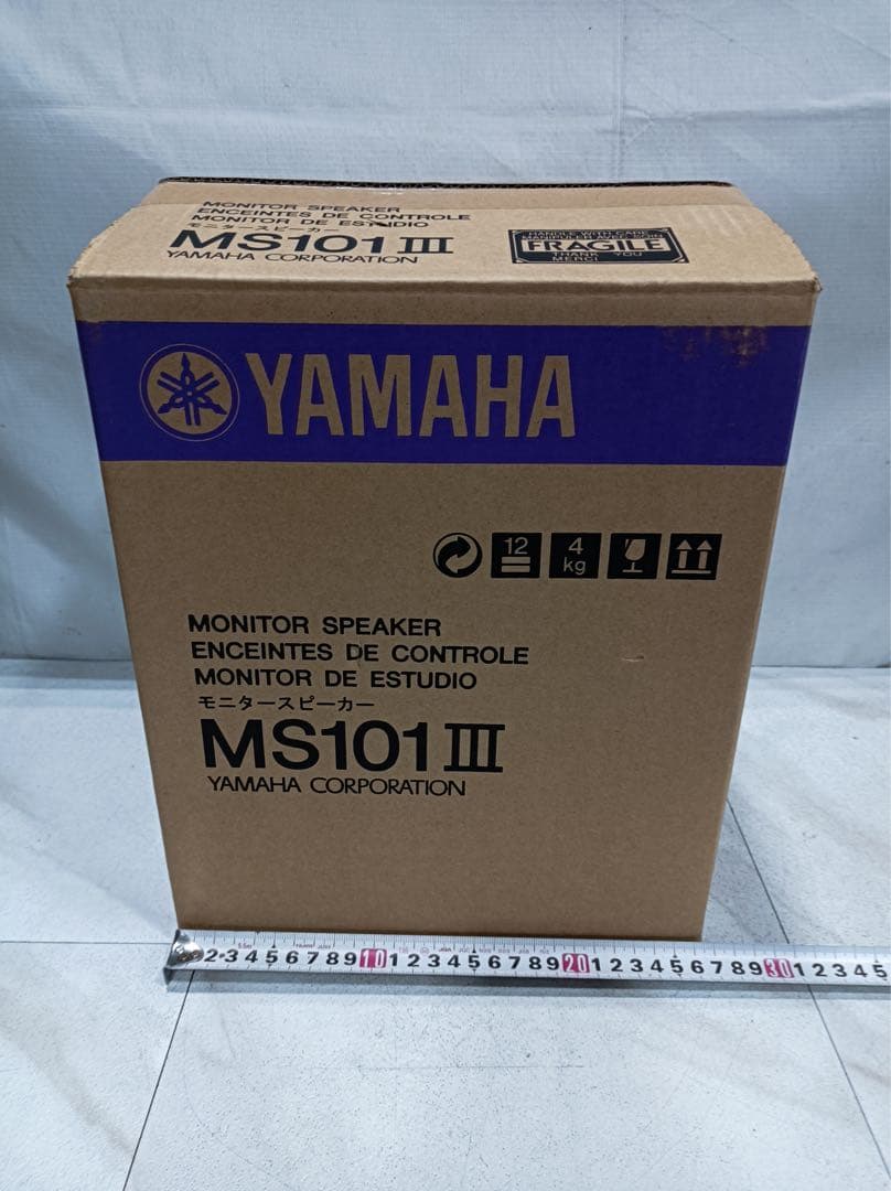 八6651【未使用品】 YAMAHA ヤマハモニタースピーカー MS101Ⅲ