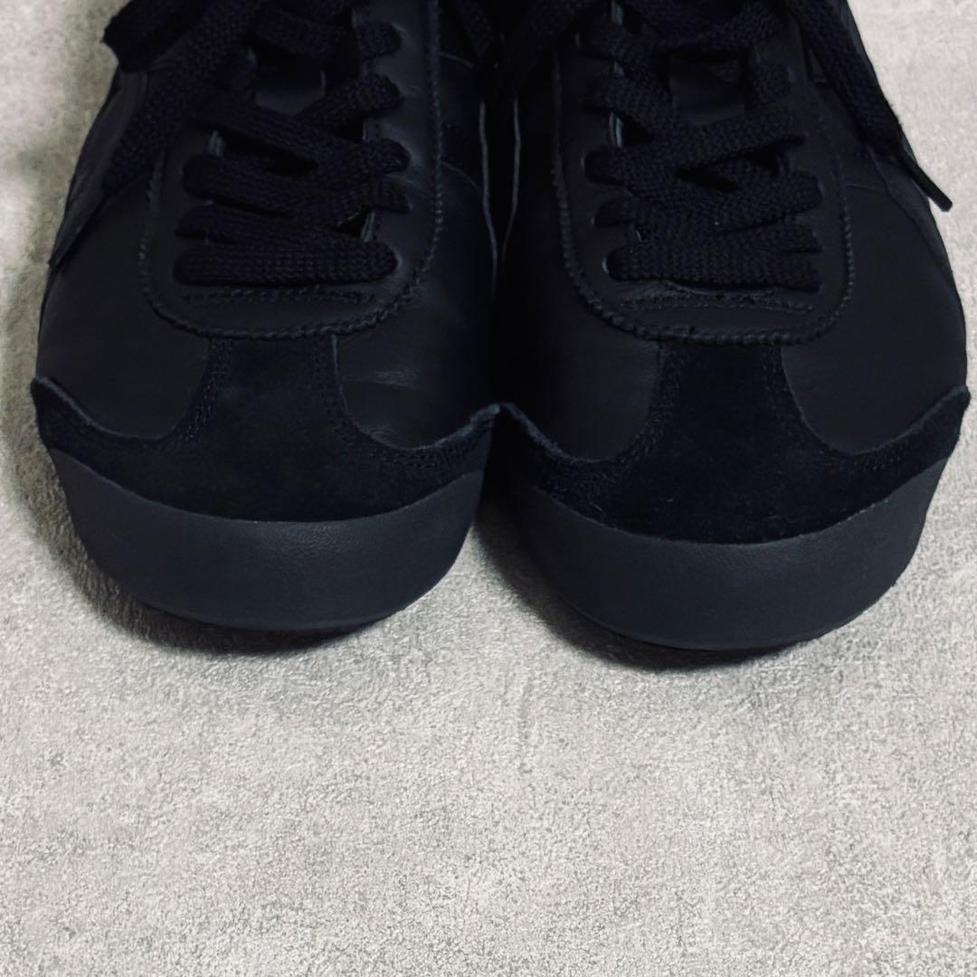 【美品】 オニツカタイガー メキシコ66 1183C102 黒 27.5 レザー