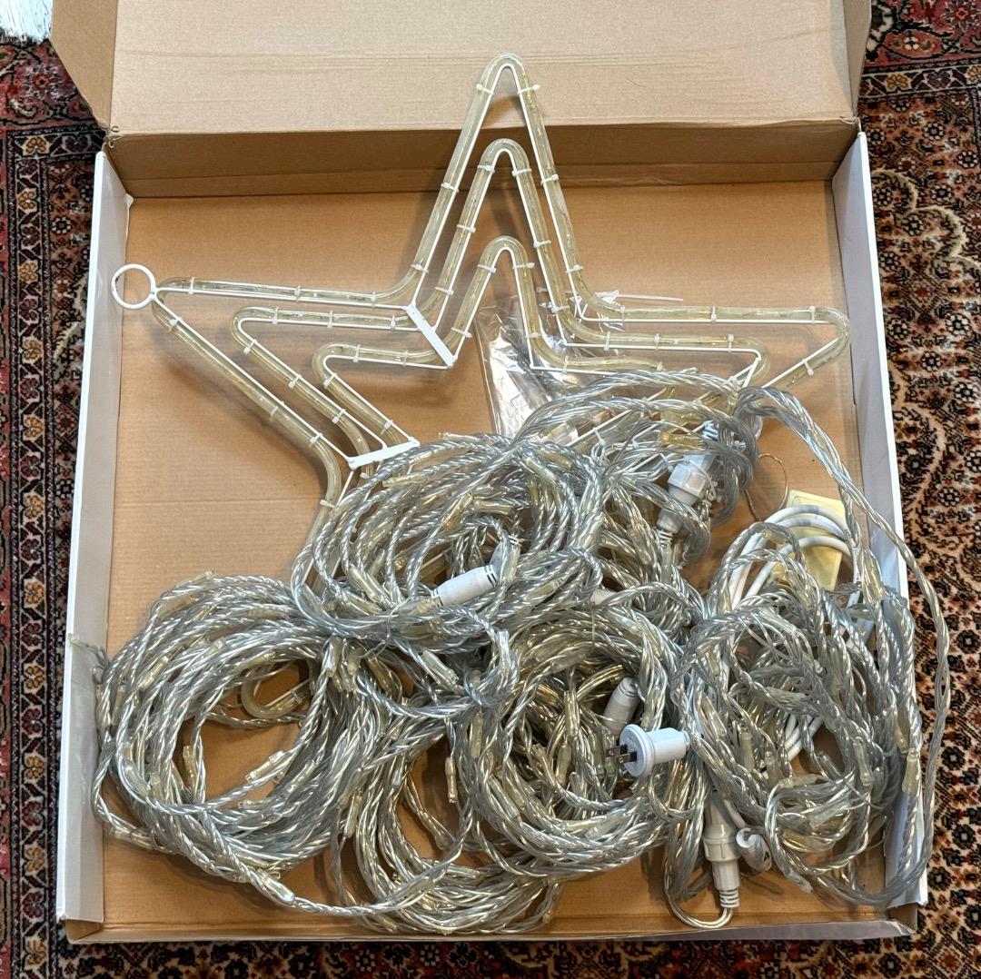 LEDドレープライト トップスター 6m LD6D　中古品