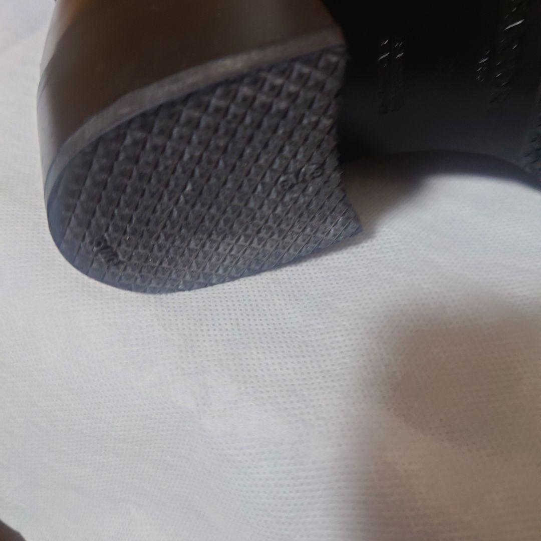 SARTORE 本革 ロングブーツ バックベルト ブラック 37 美品