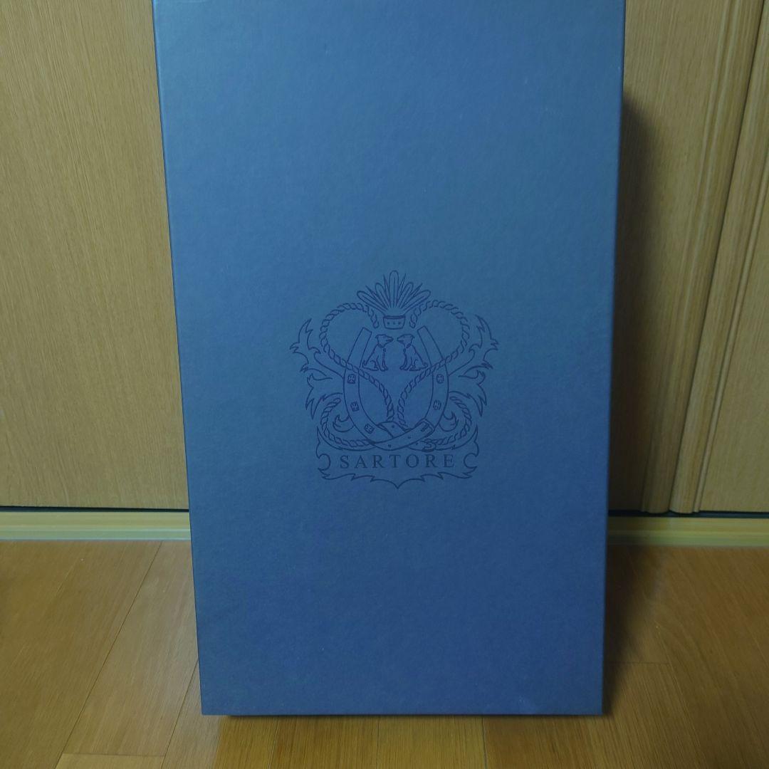 SARTORE 本革 ロングブーツ バックベルト ブラック 37 美品