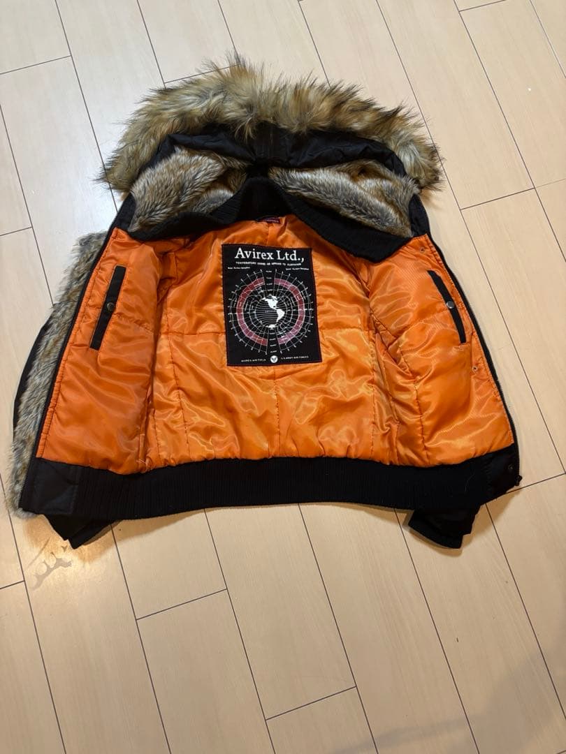極美品⭐︎Avirex ブラック　レディース