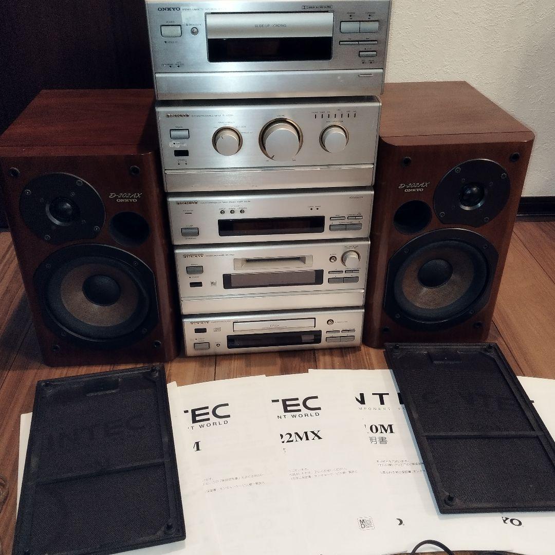 ONKYO 　システムコンポ リモコン オンキョー通電・CD音出し確認済み