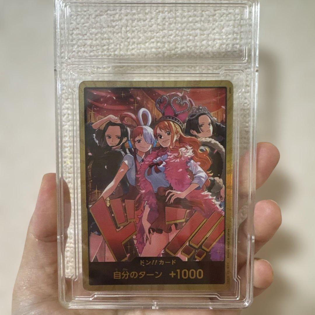 ONE PIECE ドン!!カード 自分のターン +1000