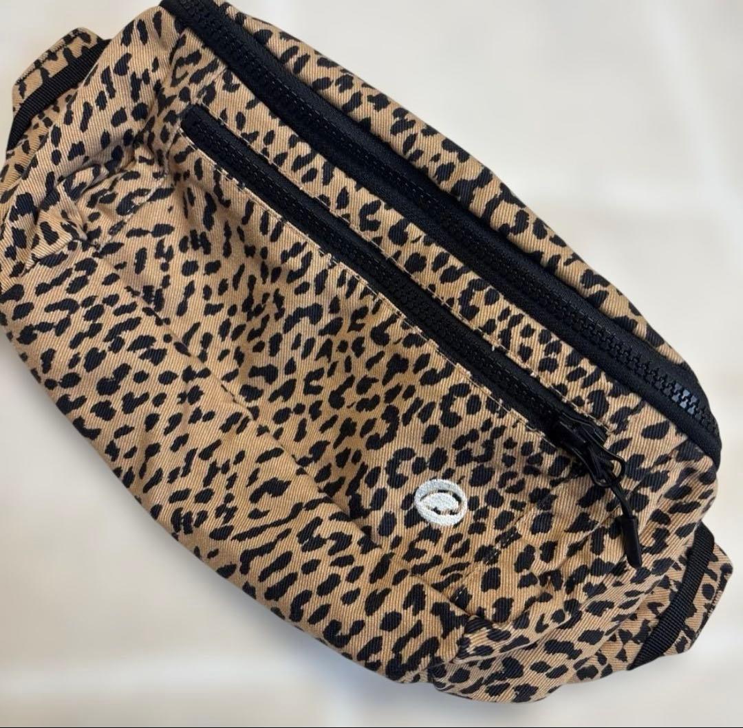 グスケット365プラス　ブラウンレオパード　ヒョウ柄デザイン　黄色