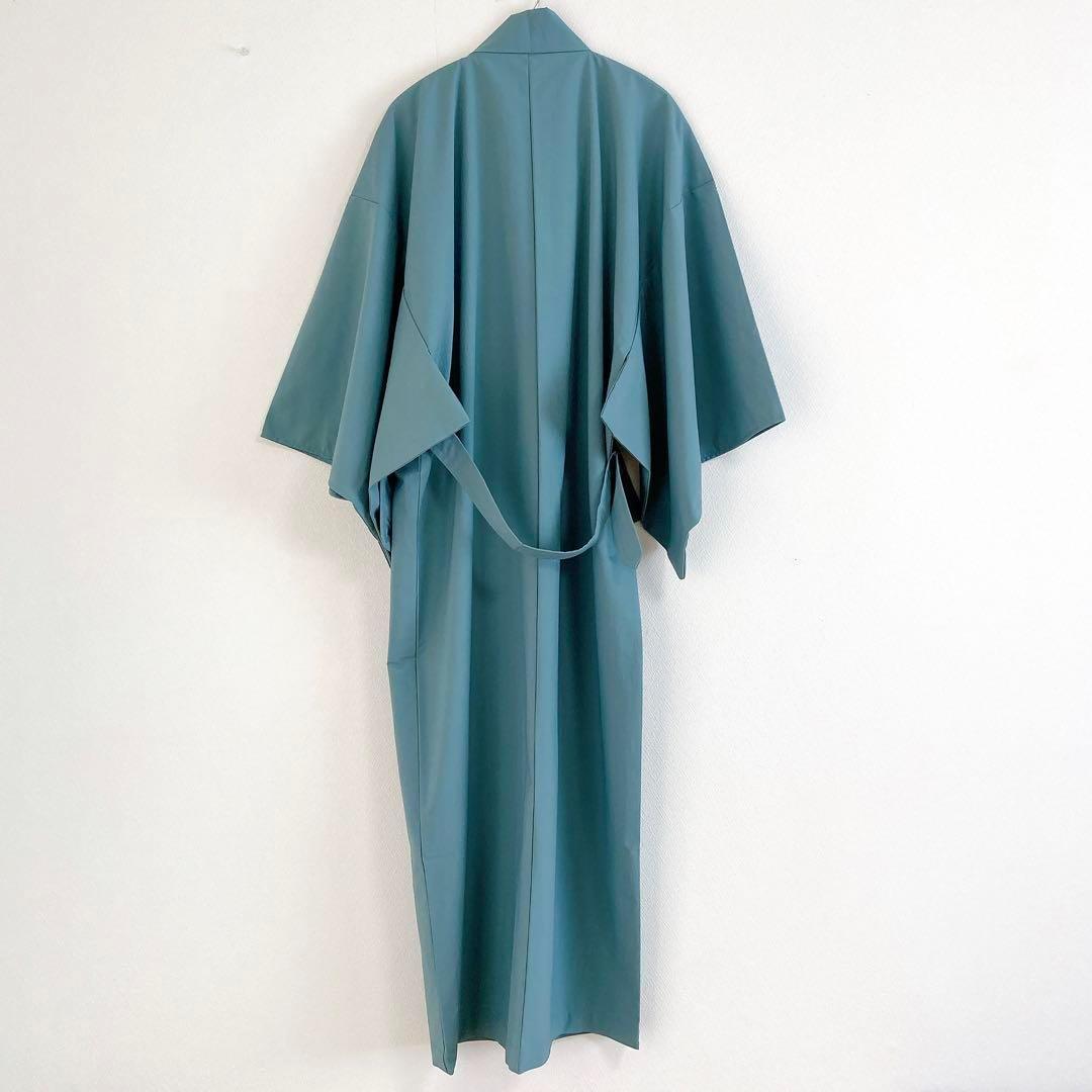 ぼ*ん様 スノーピーク　OUTDOOR KIMONO　着物　ポーチ　ブルー　M