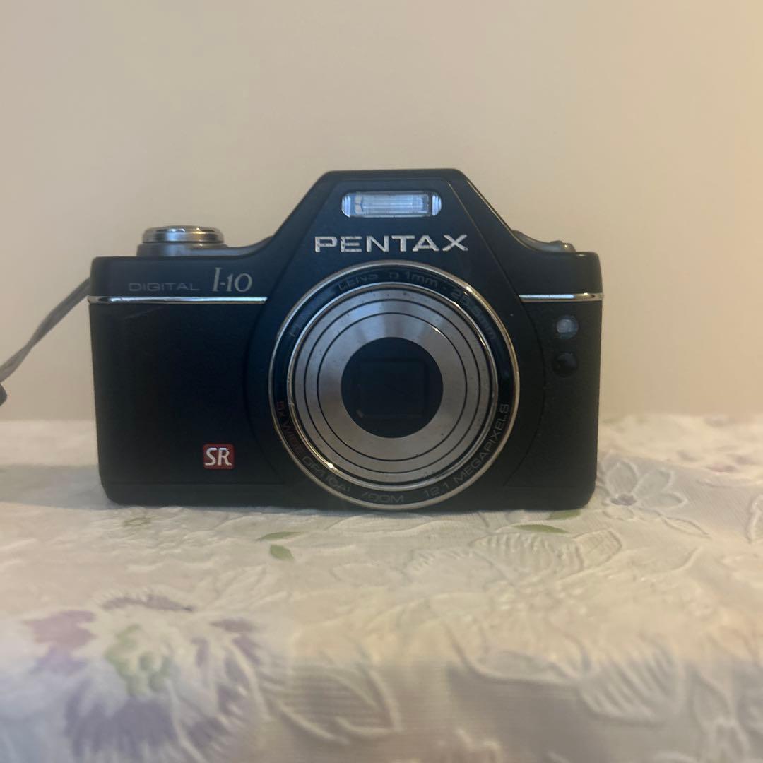 PENTAX i-10 コンパクトデジタルカメラ 黒