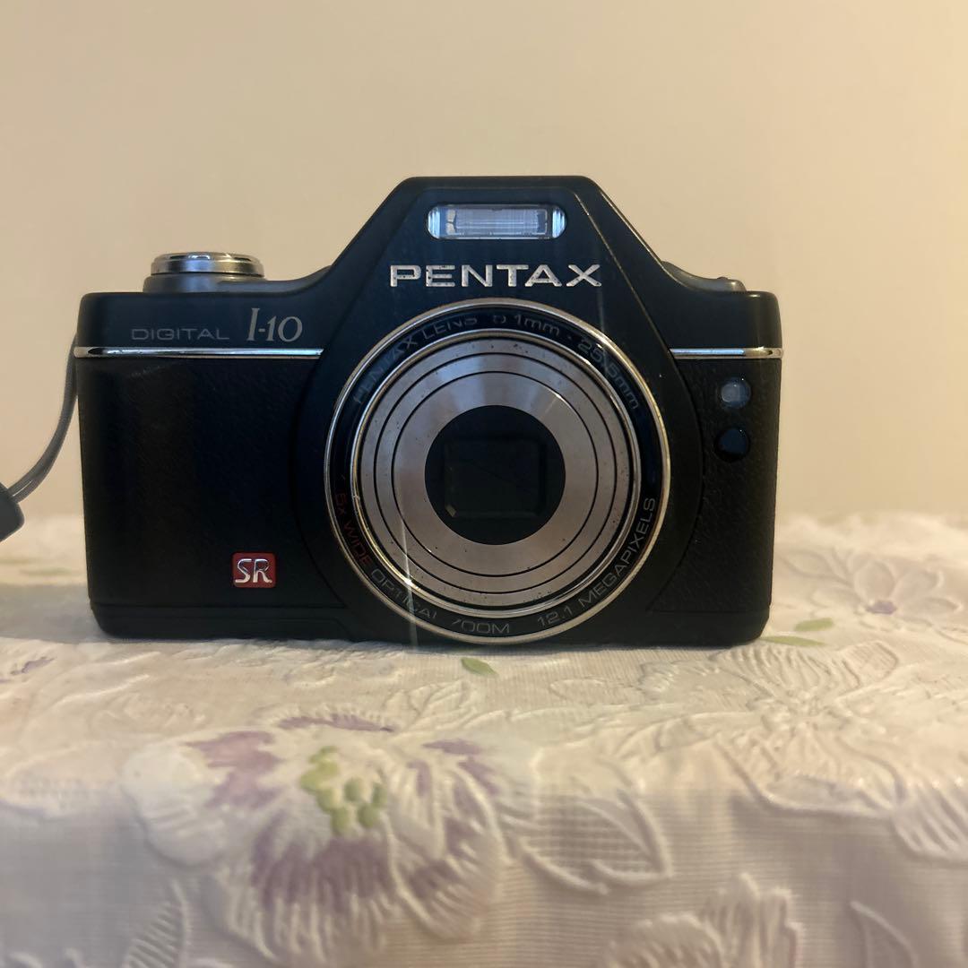 PENTAX i-10 コンパクトデジタルカメラ 黒
