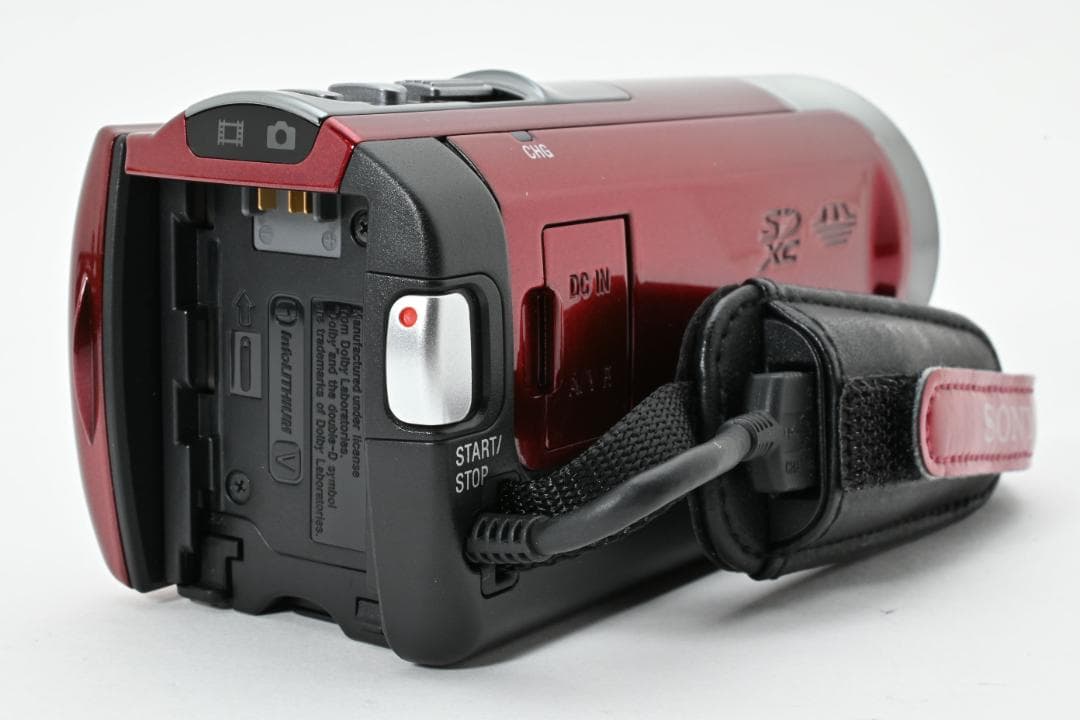 【極美品】SONY Handycam HDR-CX180　レッド　新品級！