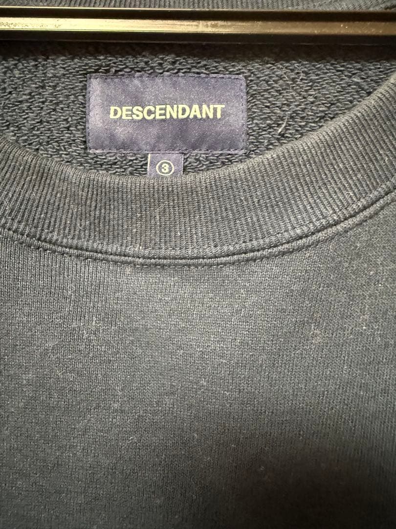 DESCENDANT PE CREW NECK サイズ3