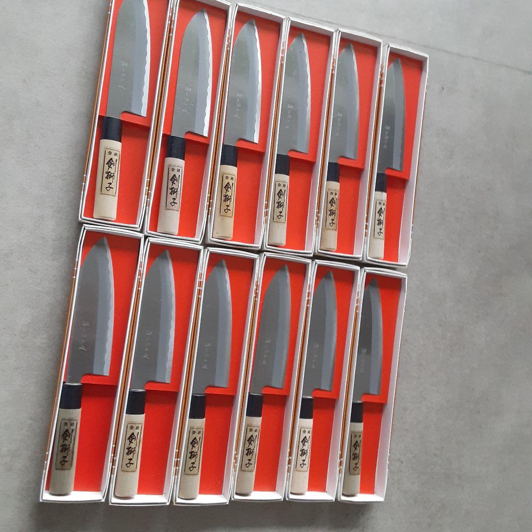 三徳包丁 12本セット ステンレス製