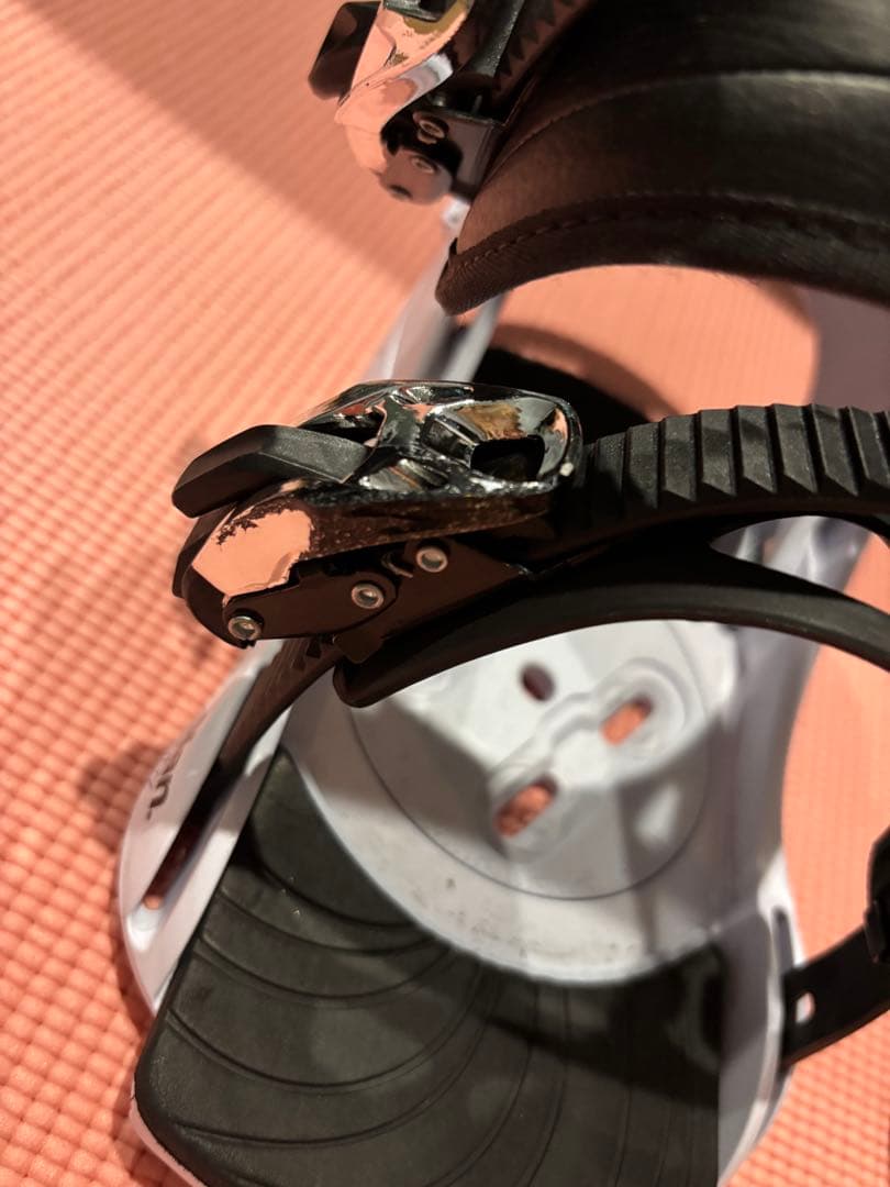 エラン elan スノーボード バインディング ビンディング レディース 白