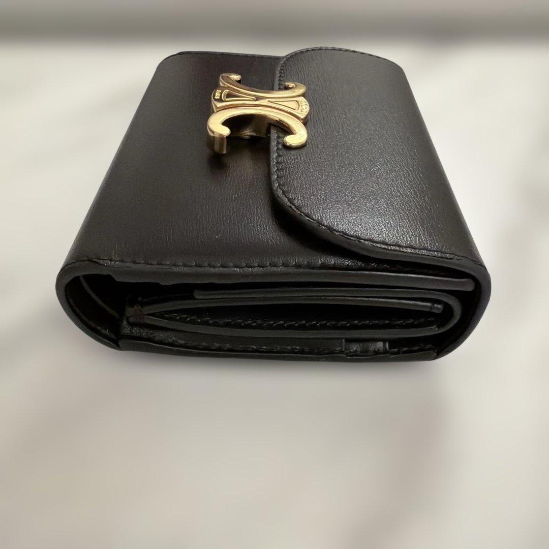も*️様 CELINE スモールトリオンフ フラップウォレット