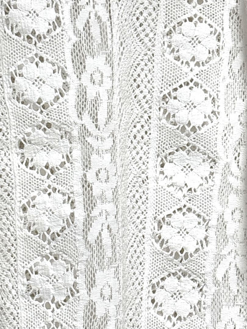 【完売 ツハル 新品】レースパッチワークセーラー襟ブラウス TSUHARU オフ