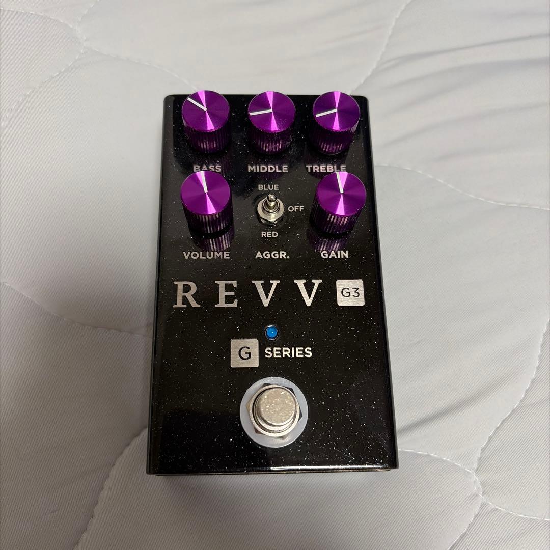 ギター REVV G3 black sparkle