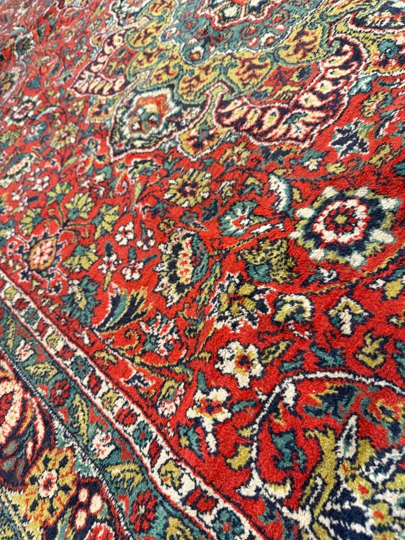 【ロシア製】ヴィンテージラグ(約194×281cm)ウズベキスタン蚤の市で購入