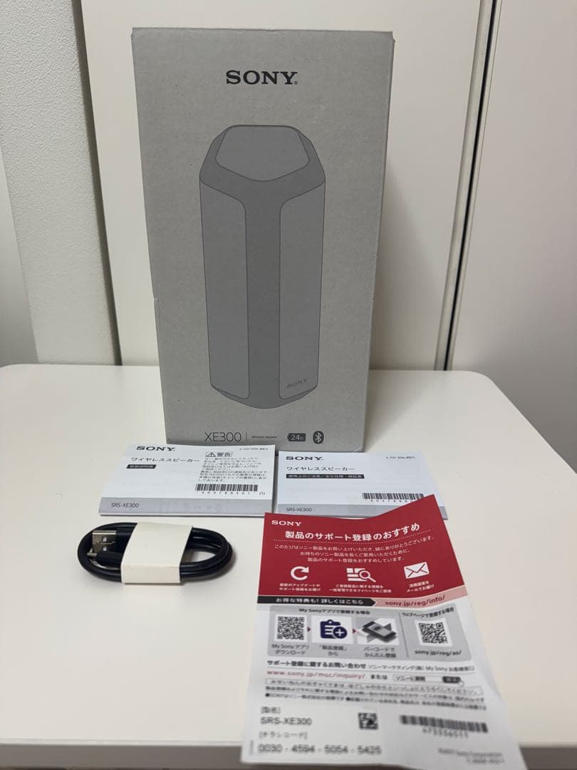 【SONY】SRS-XE300(H) (ライトグレー) ワイヤレススピーカー