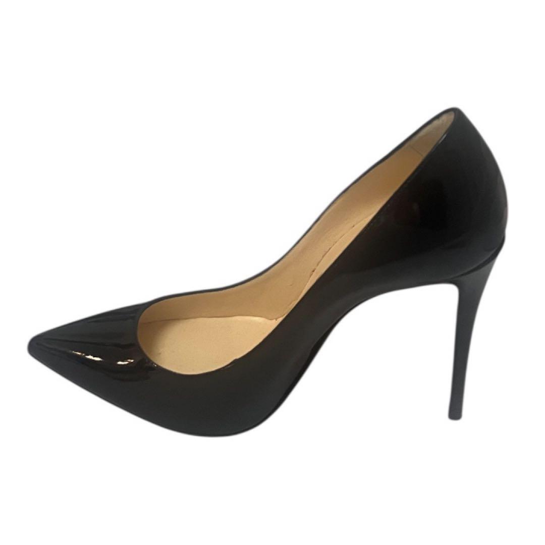 【極美品】クリスチャンルブタン kate10 パテントレザー パンプス 23.5