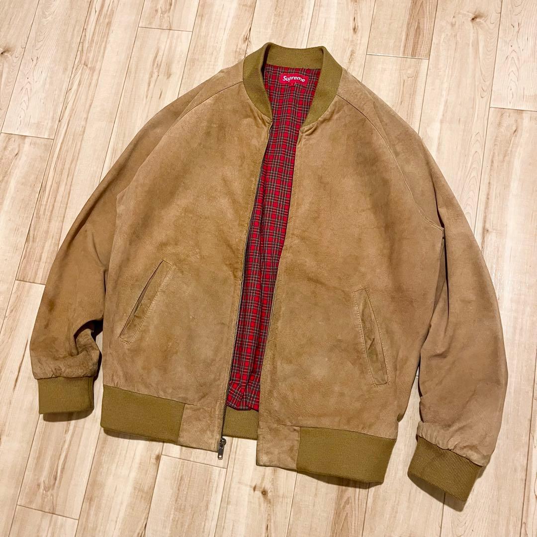 激レア！2012SS SUPREME “SUEDE BOMBER JACKET”