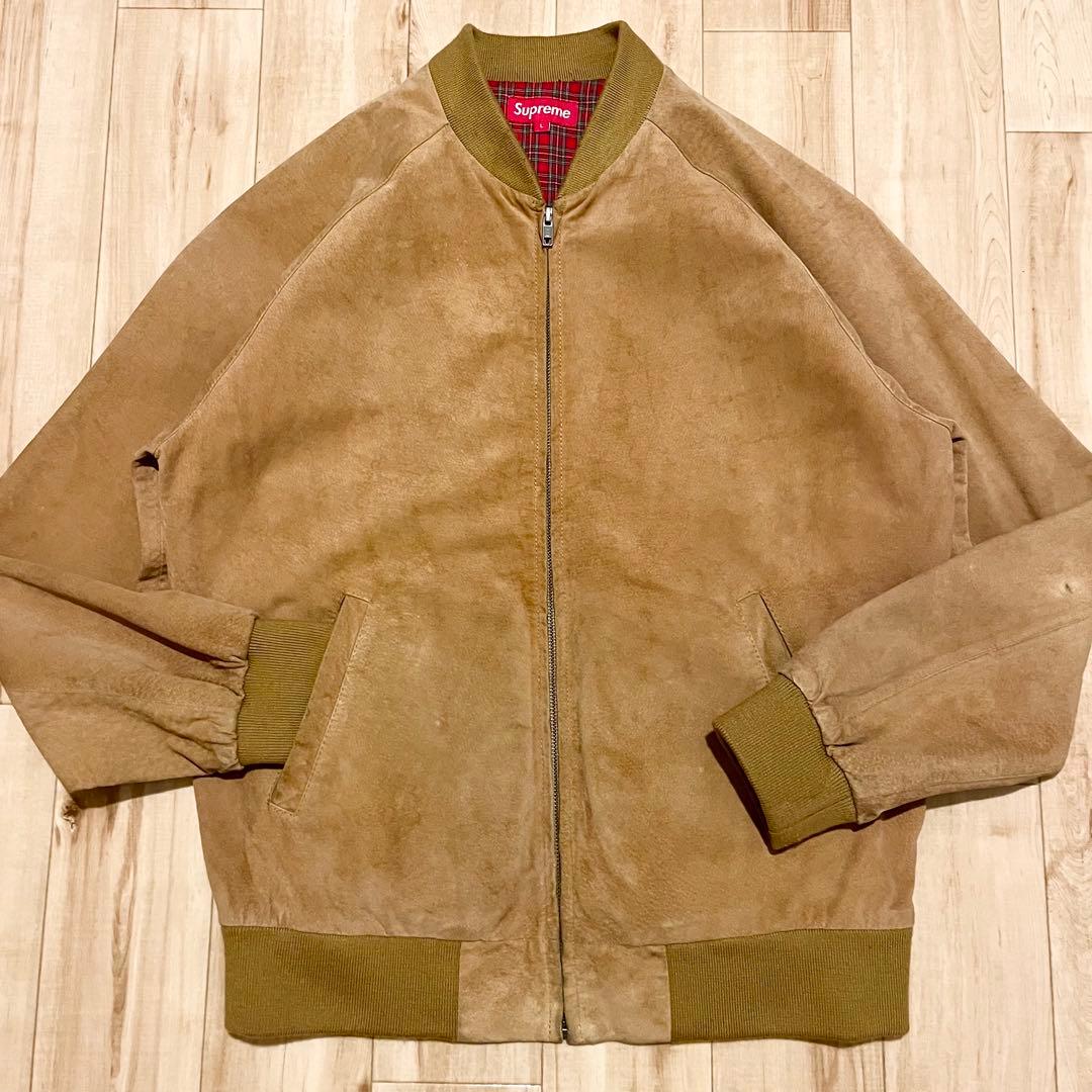 激レア！2012SS SUPREME “SUEDE BOMBER JACKET”